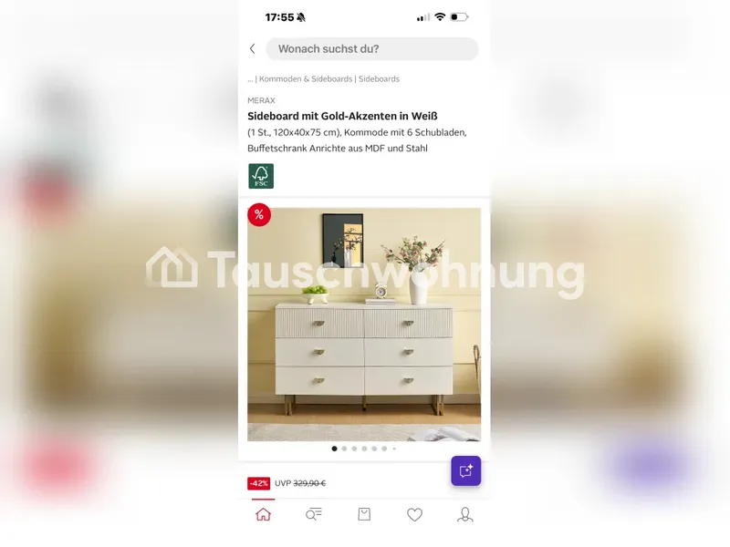 Tauschwohnung: Zentrale 2 Zimmer Wohnung gegen eine 3 oder 4 Zimmer Wohnung — photo 1